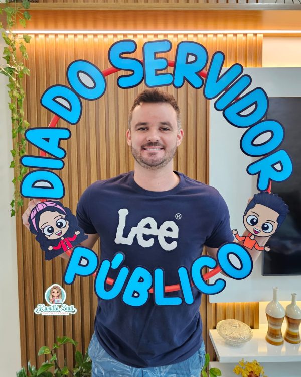 Bambolê para foto dia do servidor público