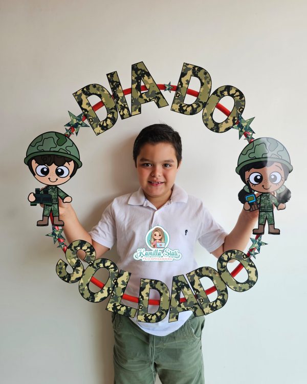Bambolê para foto dia do soldado