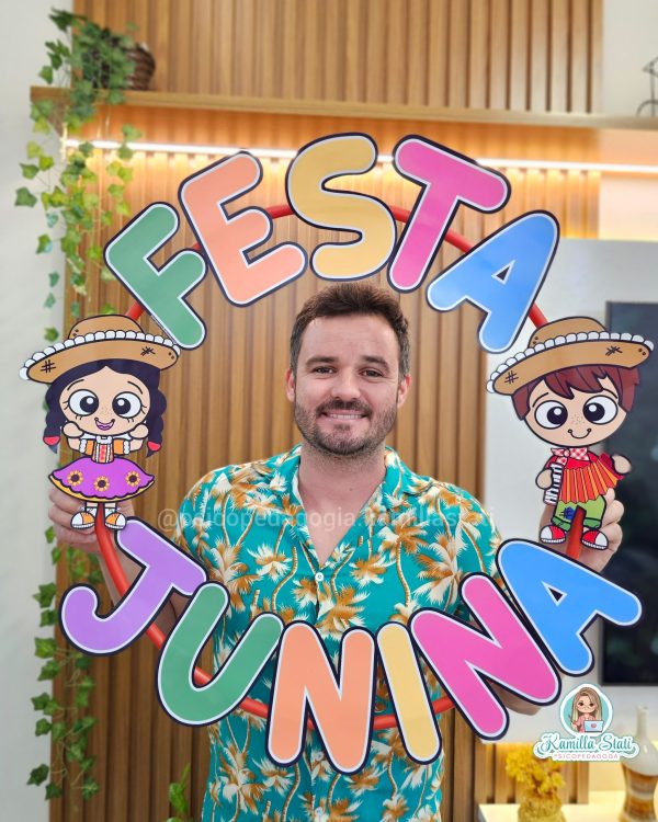 Bambolê para foto: festa junina