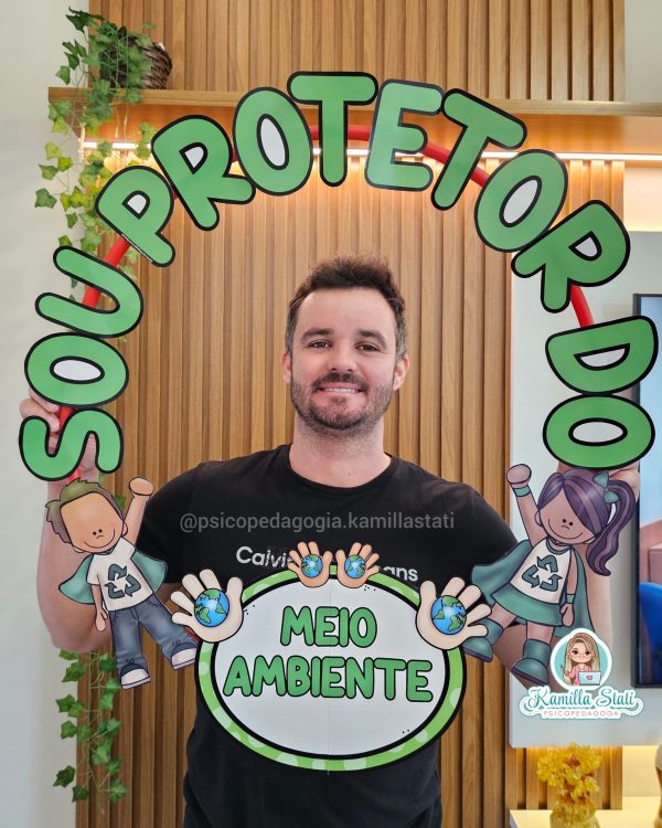 Bambolê para foto: protetor do meio ambiente - Imagem 2