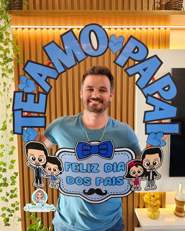 Bambolê para foto te amo papai