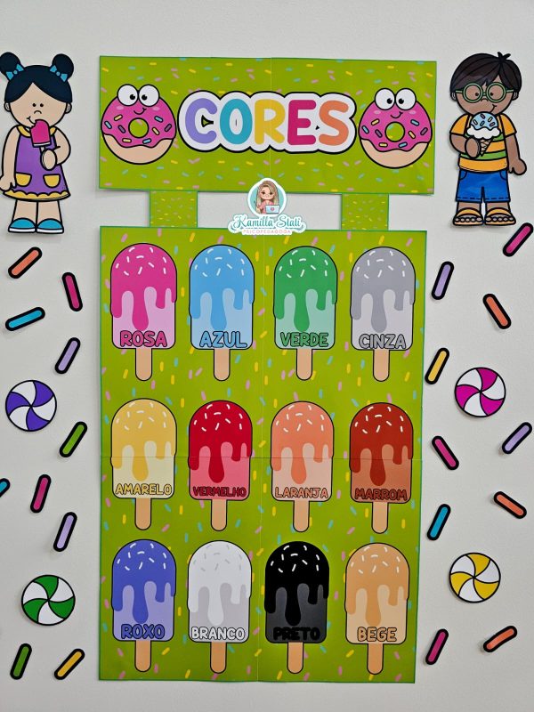 Banner das Cores: doce aventura