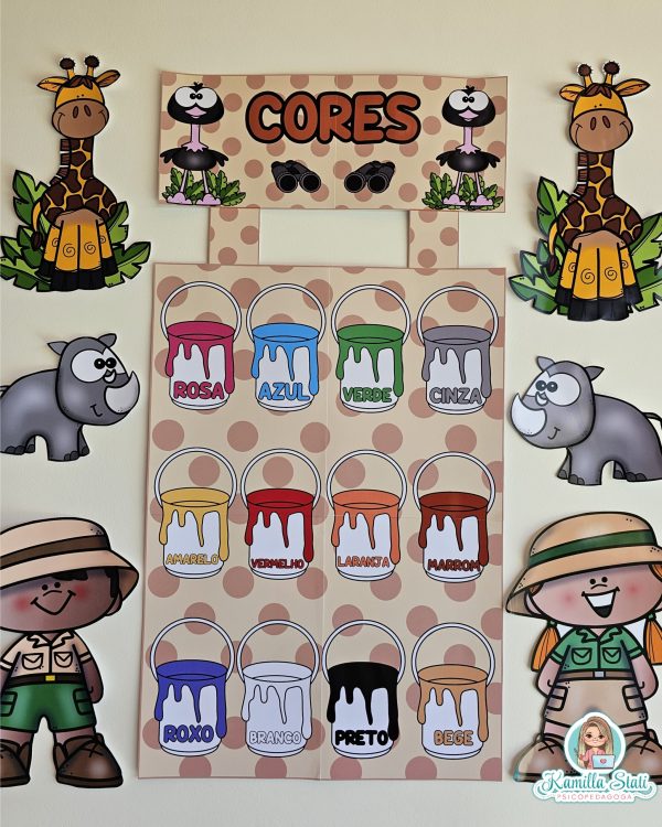 Banner das cores: safari