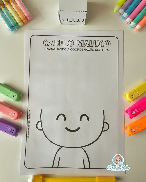 Cabelo maluco: coordenação motora - Imagem 3