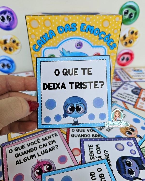 Caixa das emoções divertidamente - Imagem 8