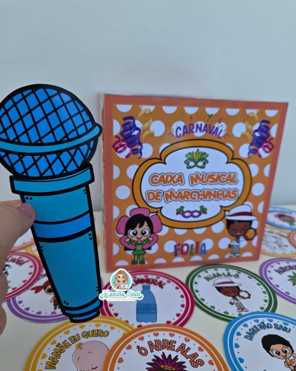 Caixa musical marchinhas de carnaval - Imagem 7