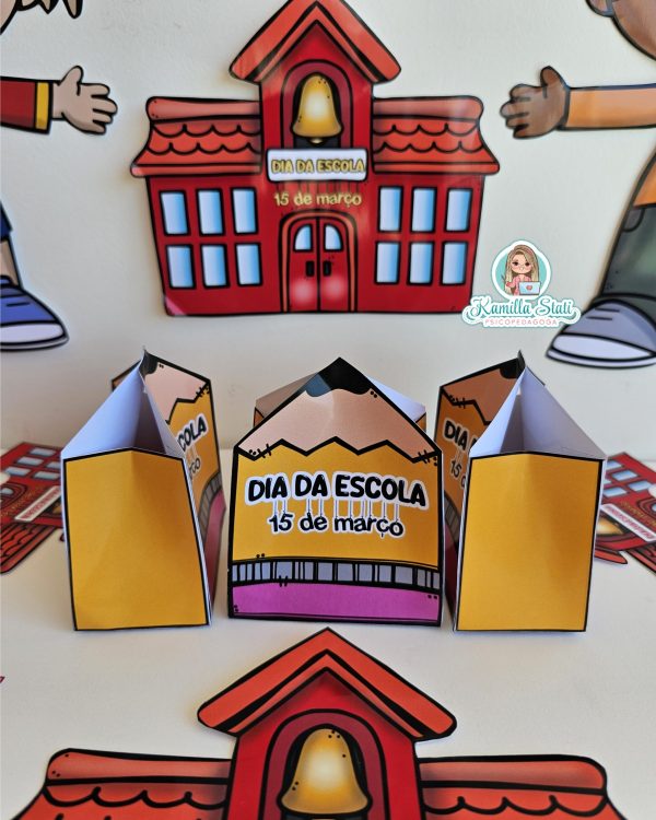 Caixinha lápis: dia da escola - Imagem 3