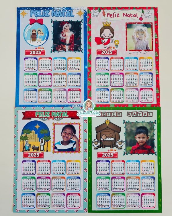 Calendário de natal com foto - Imagem 2