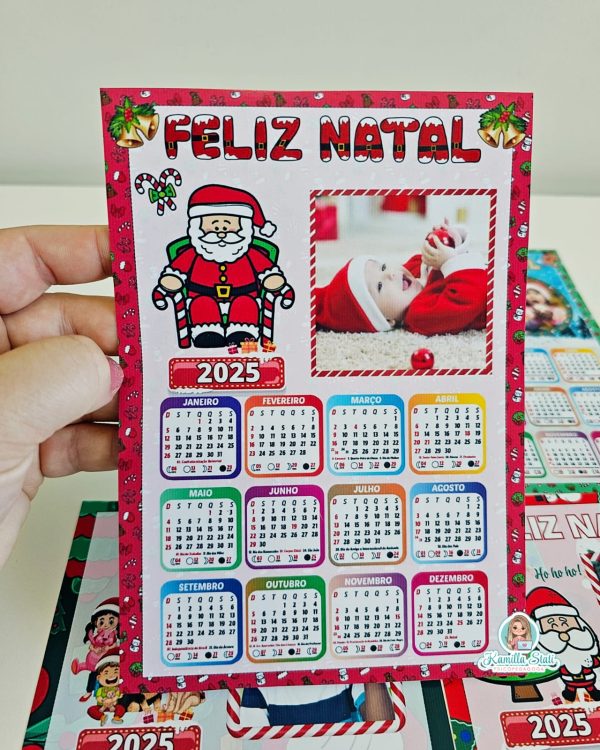 Calendário de natal com foto - Imagem 3