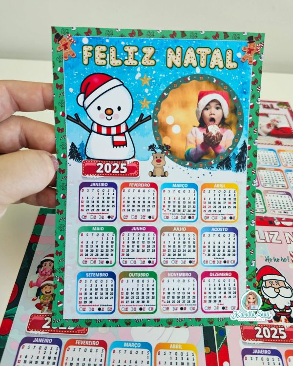 Calendário de natal com foto - Imagem 4