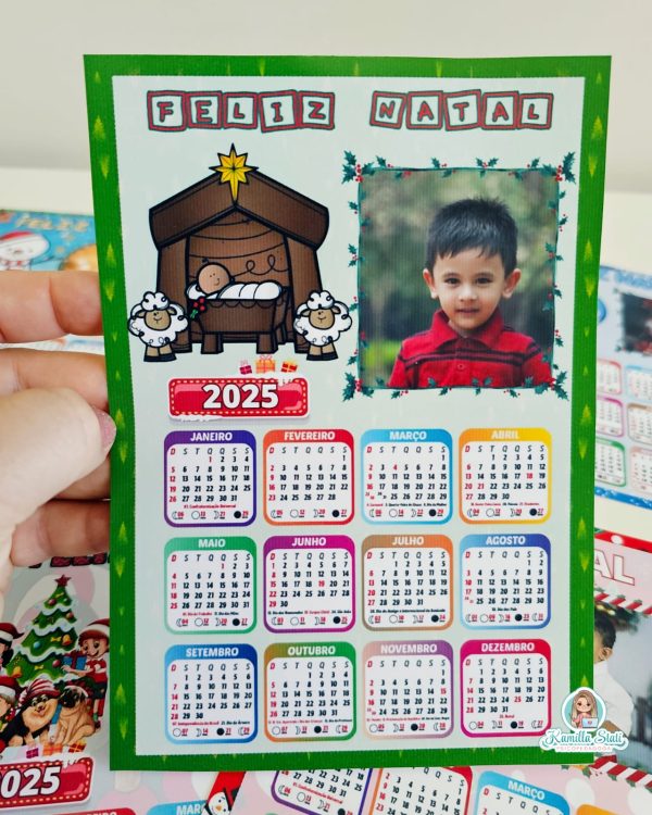 Calendário de natal com foto - Imagem 5