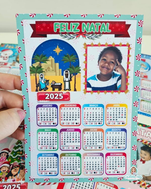 Calendário de natal com foto - Imagem 6