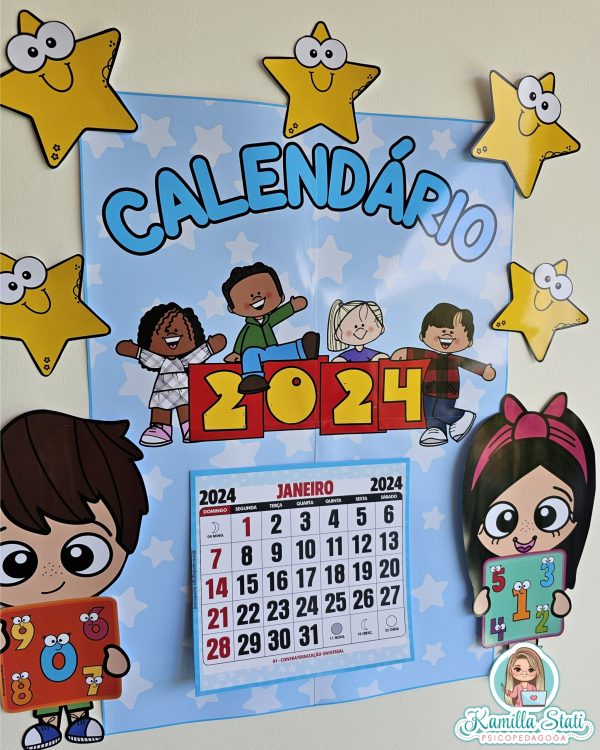 Calendário de parede 2025 - Imagem 7