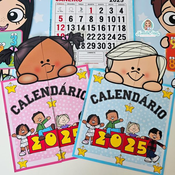 Calendário de parede 2025 - Imagem 3