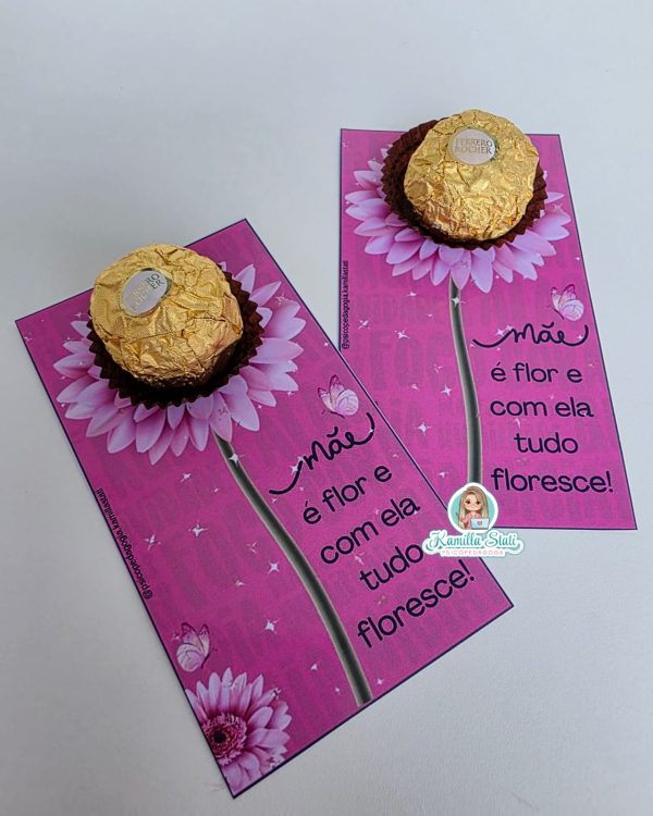 Cartão dia das mães para Ferrero Rocher