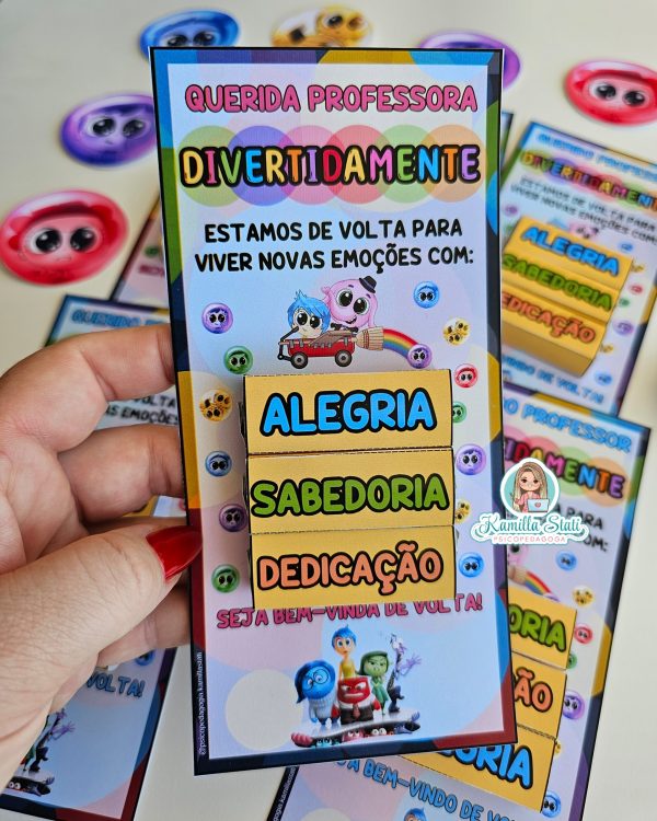 Cartão volta às aulas para professores divertidamente - Imagem 3