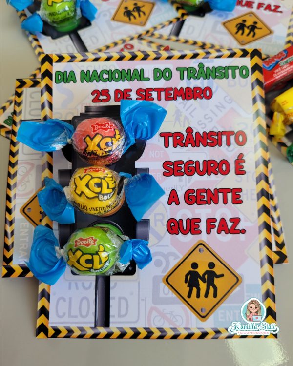 Cartãozinho dia do trânsito