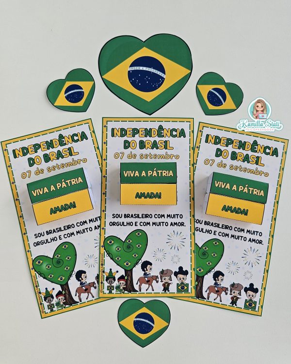 Cartão interativo 07 de setembro - Imagem 2