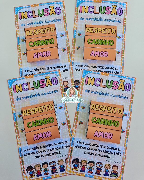 Cartão interativo inclusão - Imagem 3