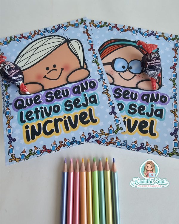 Cartõezinhos volta às aulas 2025 - Imagem 3