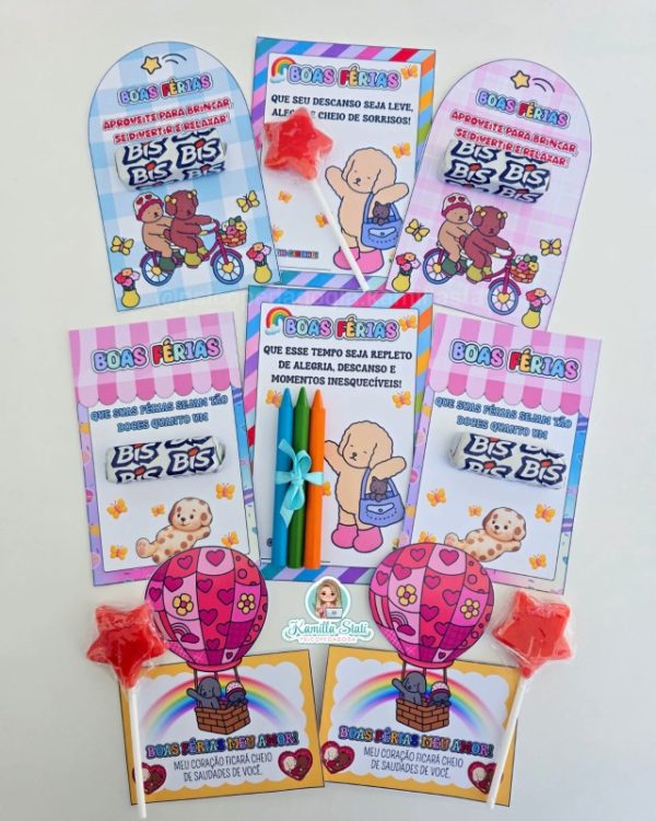 Cartõezinhos férias Bobbie Goods