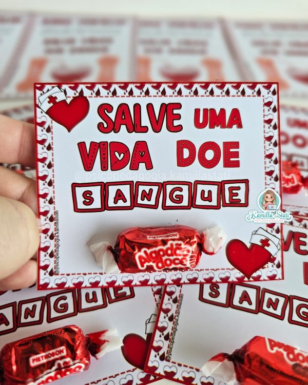 Cartõezinhos junho vermelho: doe sangue - Imagem 2