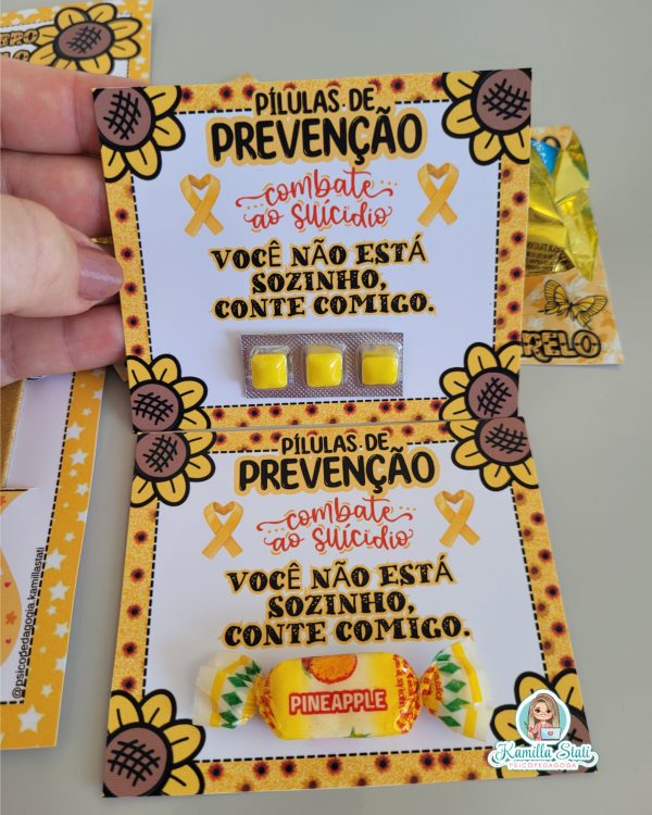 Cartõezinhos setembro amarelo - Imagem 4