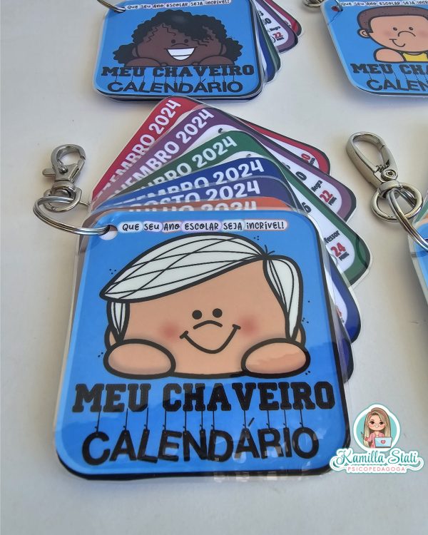 Chaveiro calendário 2024 - Imagem 2