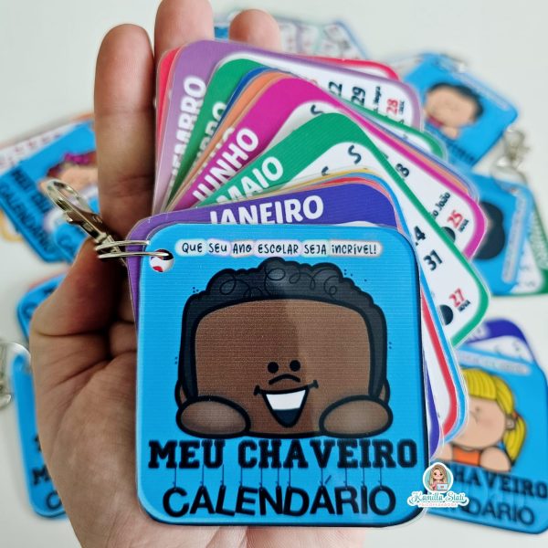 Chaveiro calendário 2025 - Imagem 5