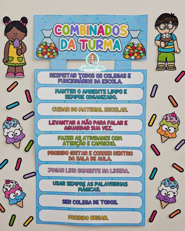 Combinados da turma: doce aventura
