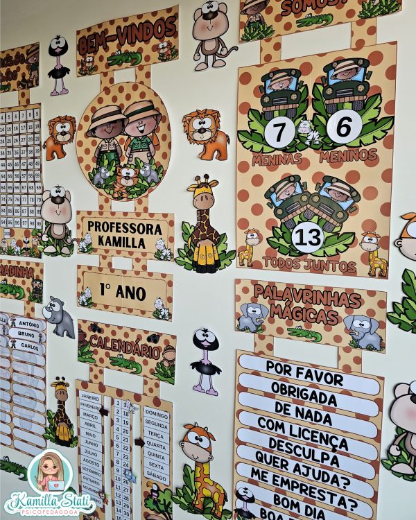 Combo sala de aula: safari - Imagem 3