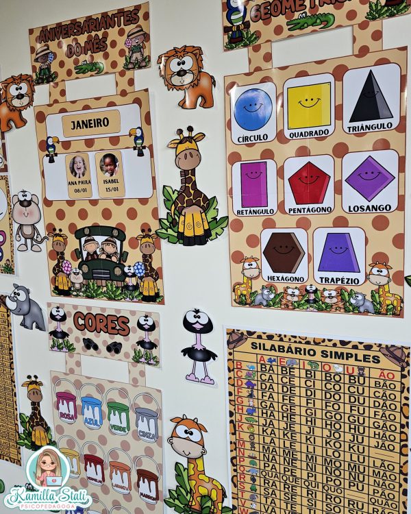 Combo sala de aula: safari - Imagem 5