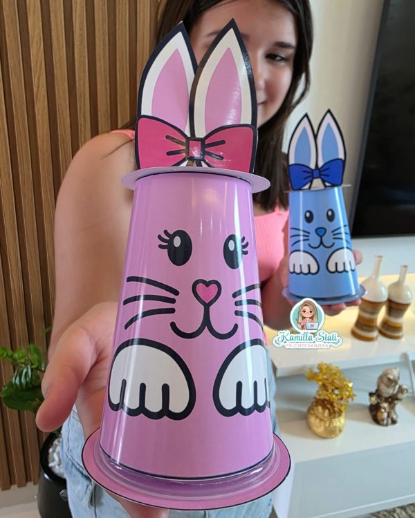 Copo de doces coelhinho - Imagem 3