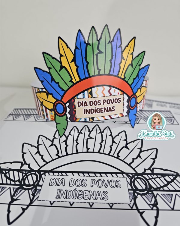 Coroas dia dos povos indígenas - Imagem 2
