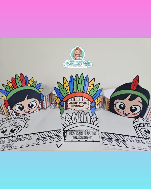 Coroas dia dos povos indígenas - Imagem 5
