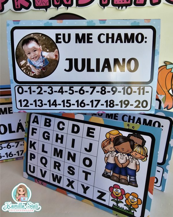 Crachá de mesa 3 com foto - Imagem 3