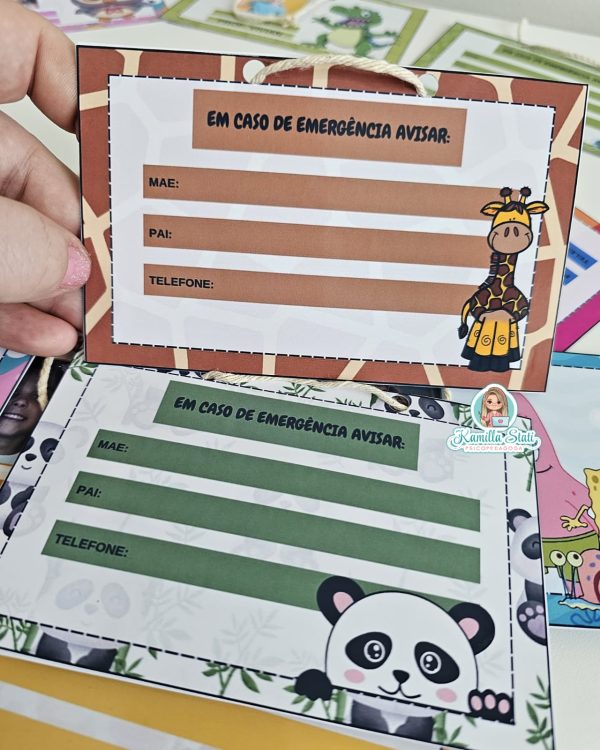 Crachá de pescoço com identificação - Imagem 6