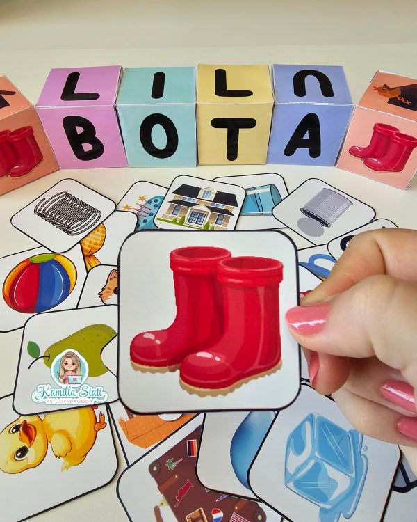 Dados das letras: formando palavras - Imagem 2