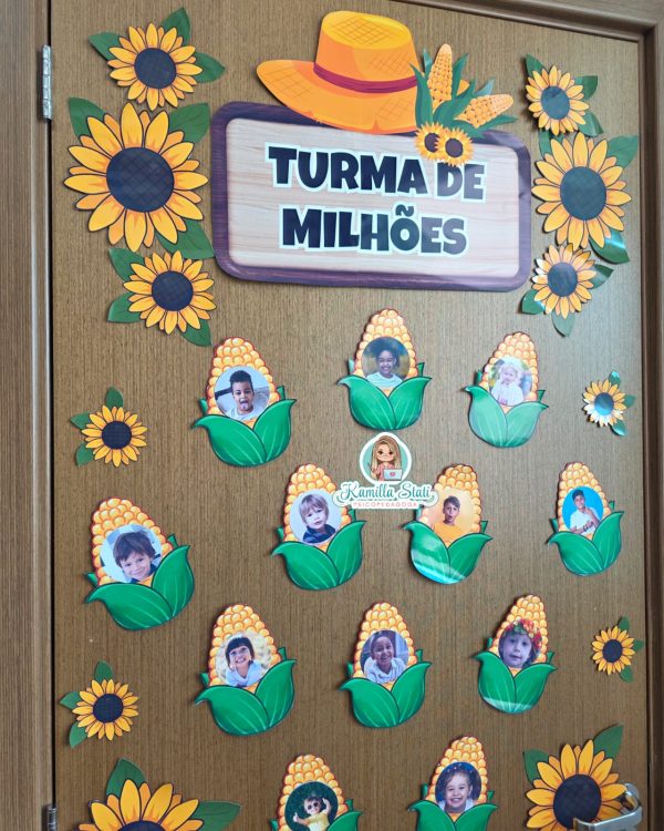Decoração de porta: turma de milhões - Imagem 4