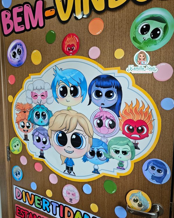 Decoração de porta volta às aulas divertidamente - Imagem 4