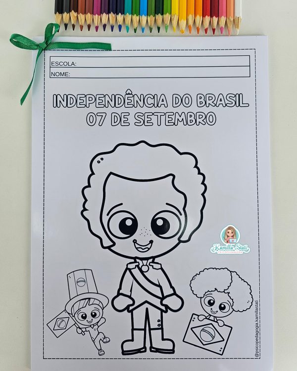 Desenhos para colorir 07 de setembro - Imagem 3