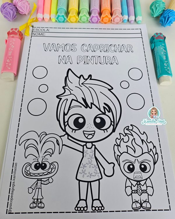 Desenhos para colorir divertidamente
