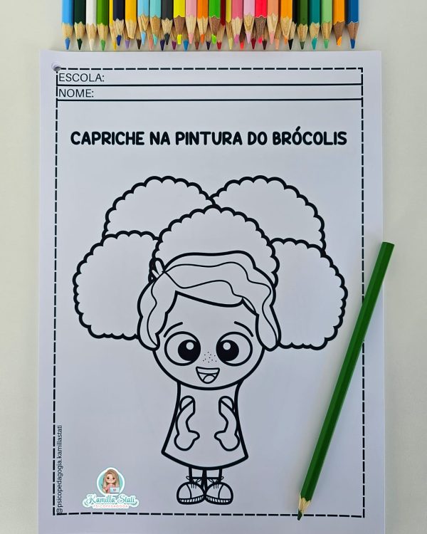 Desenhos para colorir: frutas e legumes - Imagem 2