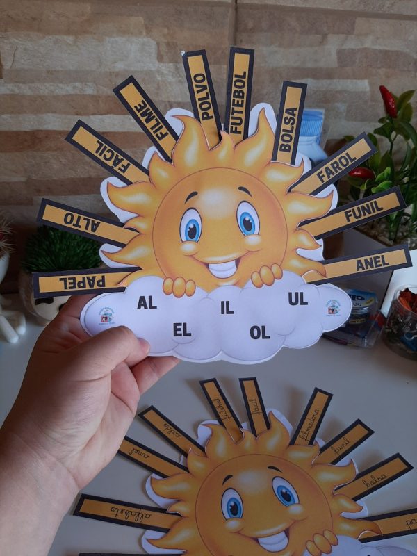 Fichas de leitura: AL EL IL OL OL