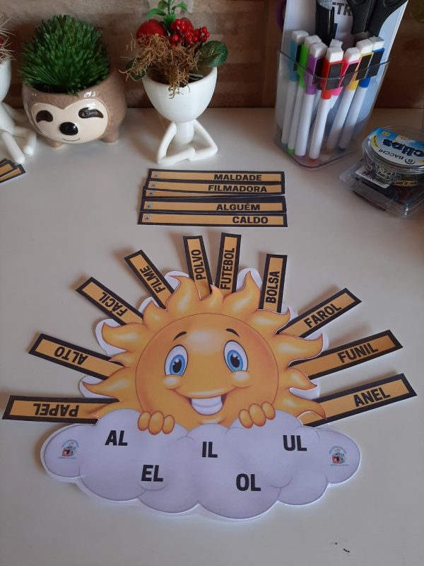 Fichas de leitura: AL EL IL OL OL - Imagem 2