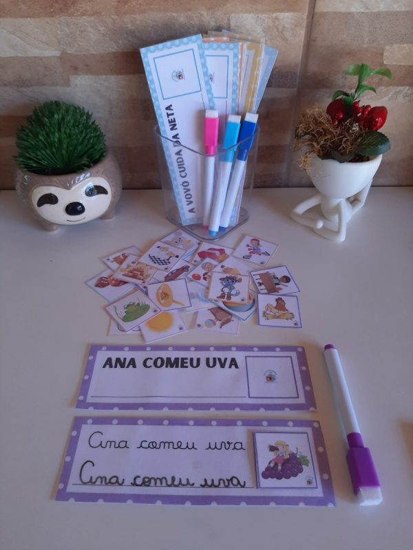 Fichas de leitura interativa