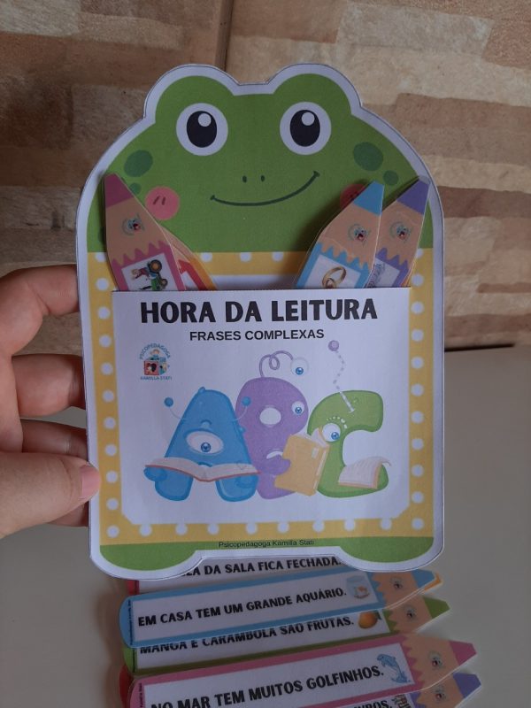 Fichas de leitura: sapinho - Imagem 4