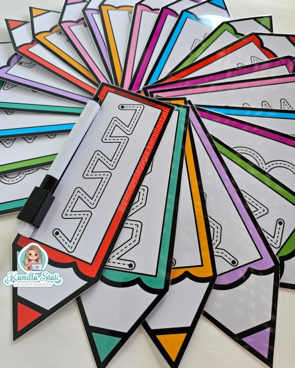 Fichas grafomotoras - Imagem 6