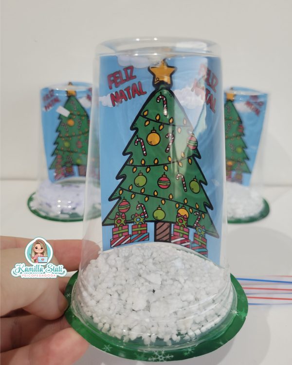 Globo de neve natalino - Imagem 2
