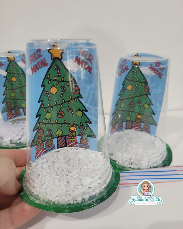 Globo de neve natalino - Imagem 3